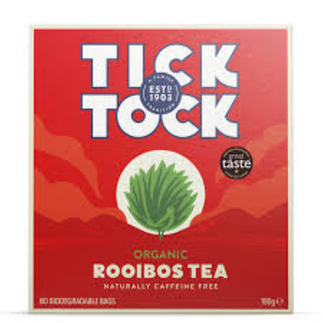 TICK TOCK ROOIBOS TEA 80BAGS 180G